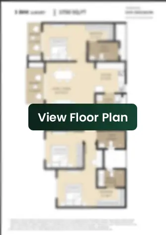 Abhee Codename New Dimension 3 bhk floor plan